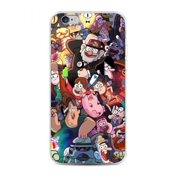 Gravity Falls silicone case for iPhone 6S