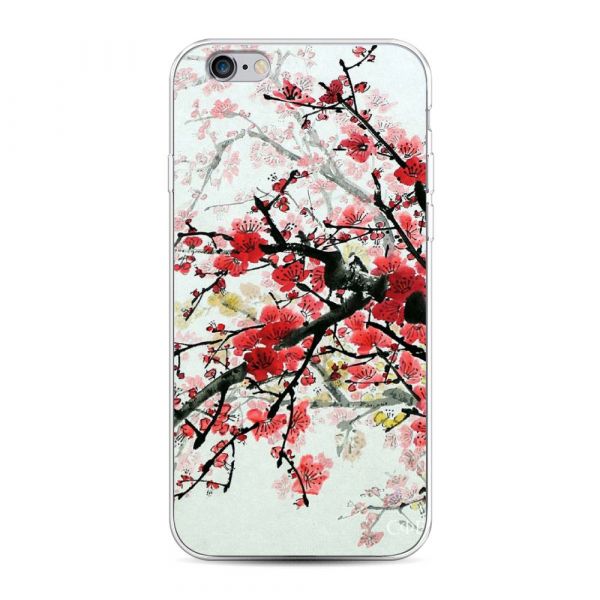 Sakura silicone case for iPhone 6S