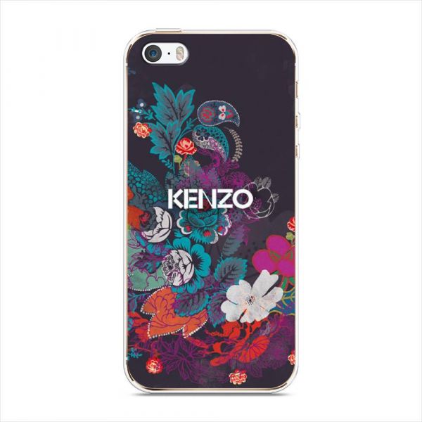 Silicone case Kenzo in colors for iPhone 5/5S/SE
