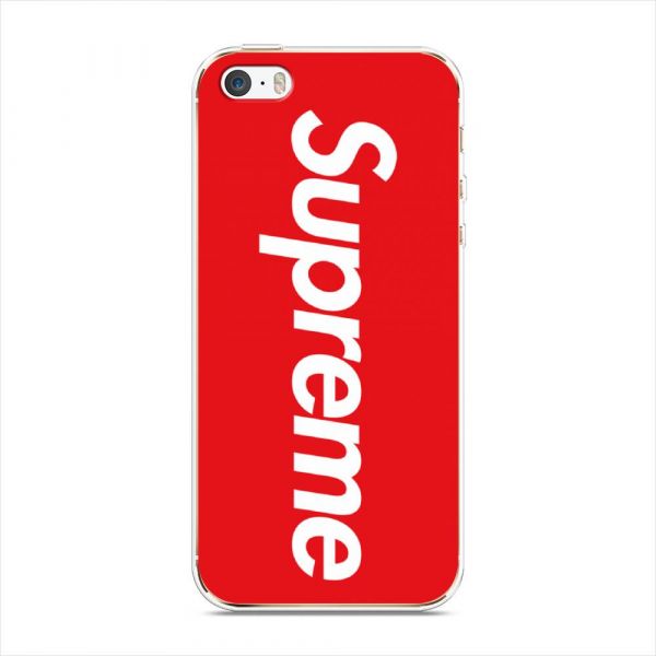 Supreme Red Silicone Case for iPhone 5/5S/SE