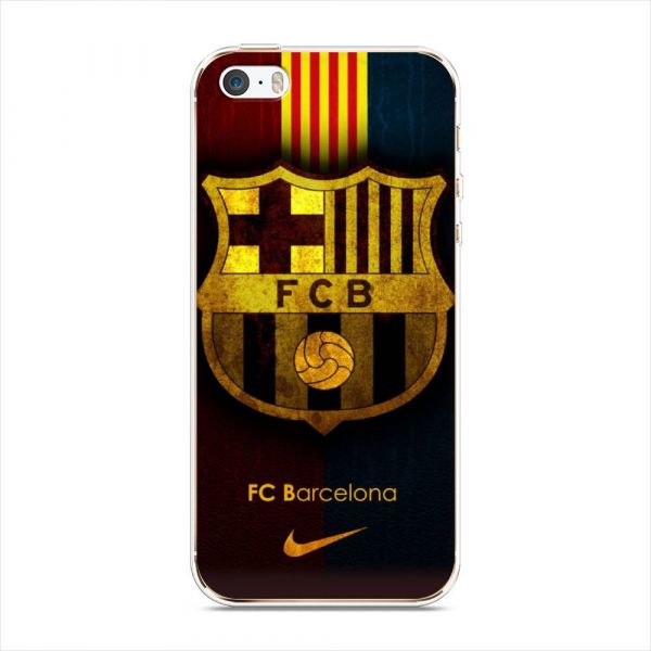 FC Barcelona silicone case for iPhone 5/5S/SE