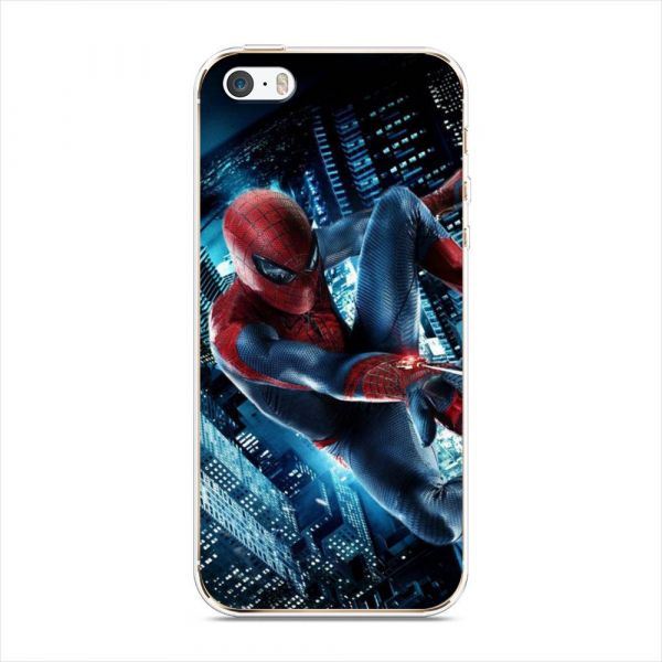 Spiderman 4 silicone case for iPhone 5/5S/SE