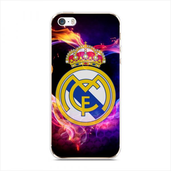 Real Madrid 2 silicone case for iPhone 5/5S/SE