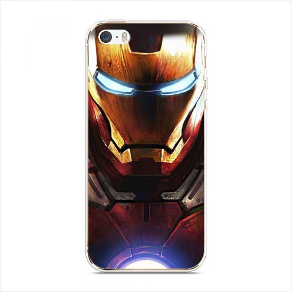 Iron Man silicone case for iPhone 5/5S/SE