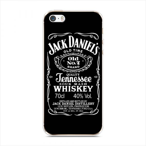 Jack Daniels silicone case for iPhone 5/5S/SE