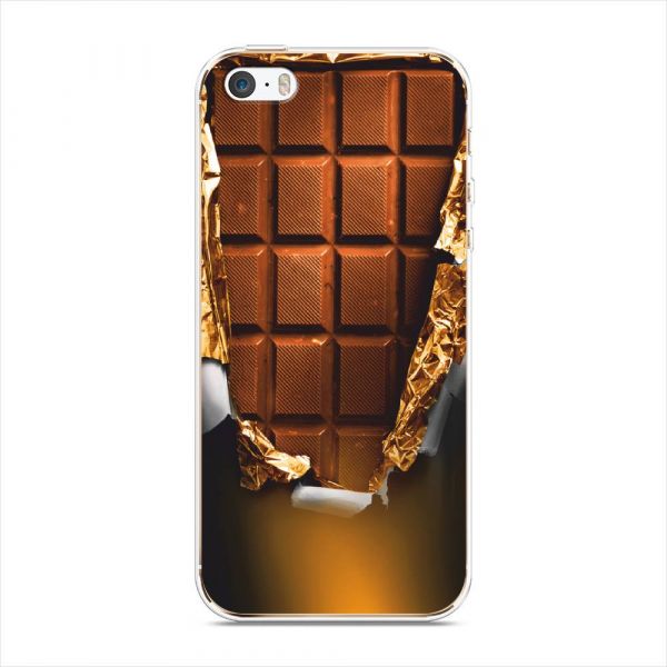 Silicone Case Chocolate for iPhone 5/5S/SE