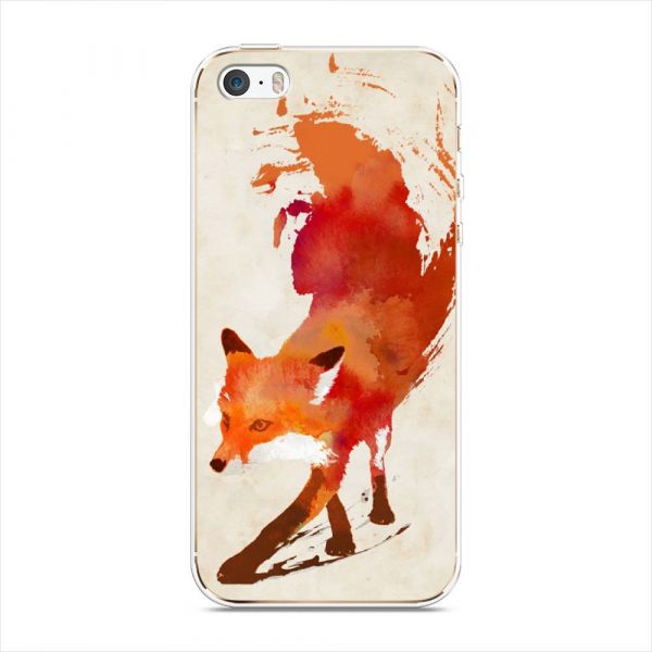 Fox silicone case for iPhone 5/5S/SE