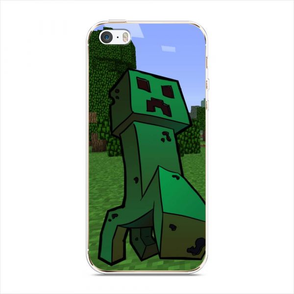 Silicone case Minecraft angry for iPhone 5/5S/SE