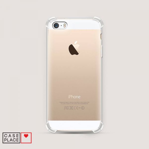 Shockproof Silicone Case Transparent for iPhone 5/5S/SE