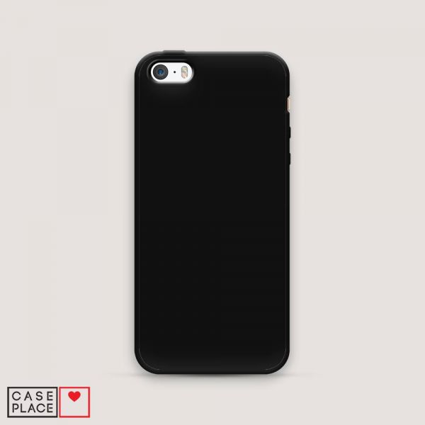 Plain matte silicone case for iPhone 5/5S/SE