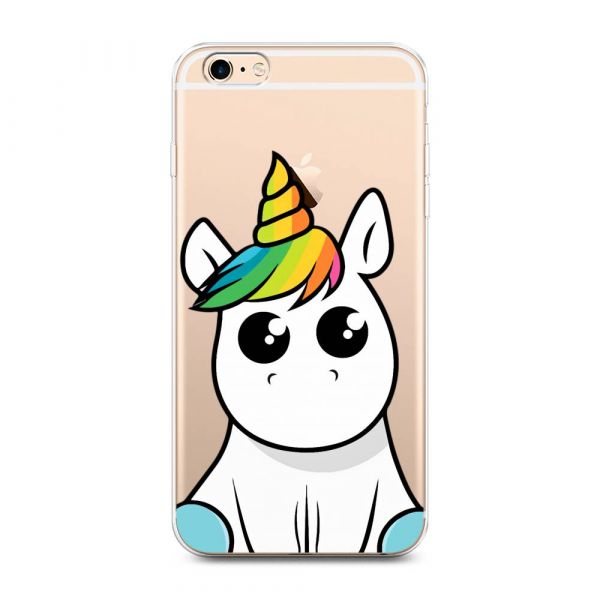 Silicone case Big-eyed unicorn for iPhone 6 Plus/6S Plus