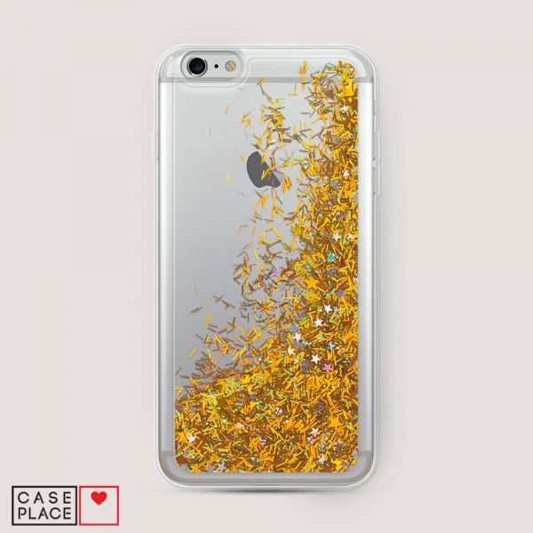 Plain Glitter Liquid Case for iPhone 6/6S Plus