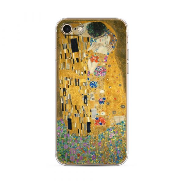 Silicone case Kiss by Gustav Klimt for iPhone 7