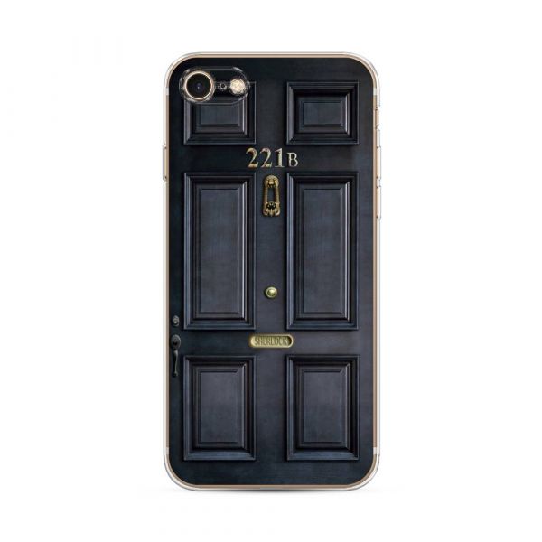 Silicone Case Sherlock's Door for iPhone 7