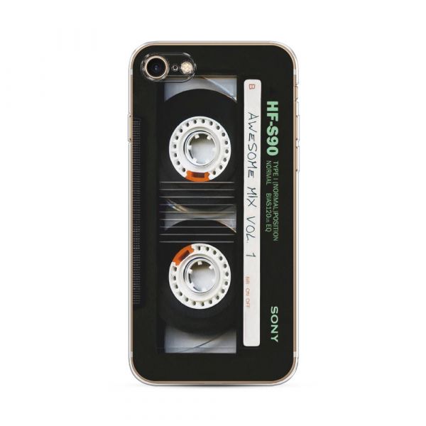 Silicone Cassette Case for iPhone 7