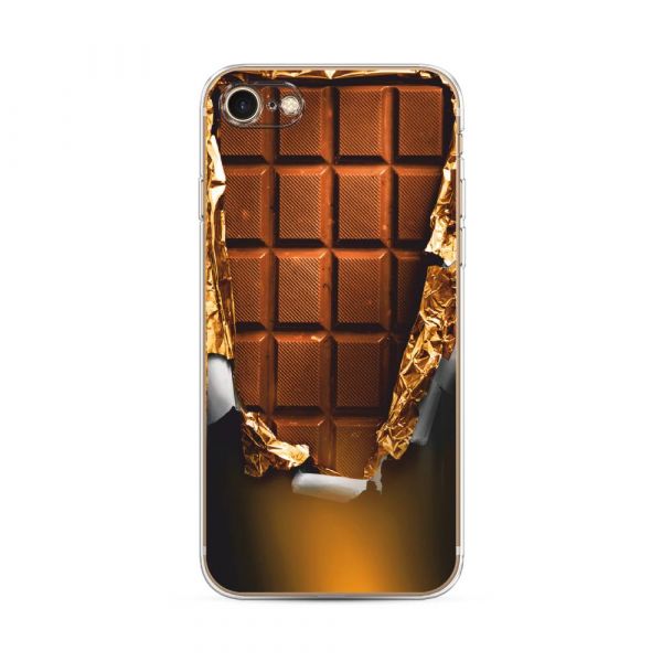 Silicone Case Chocolate for iPhone 7