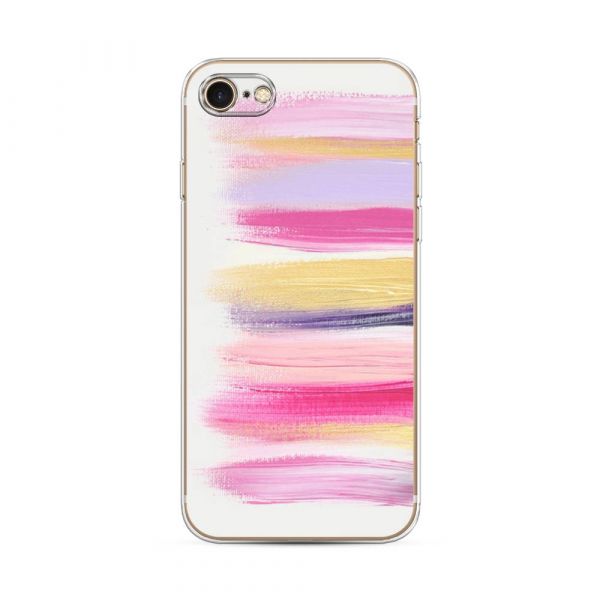 Silicon Case Paint Strokes for iPhone 7