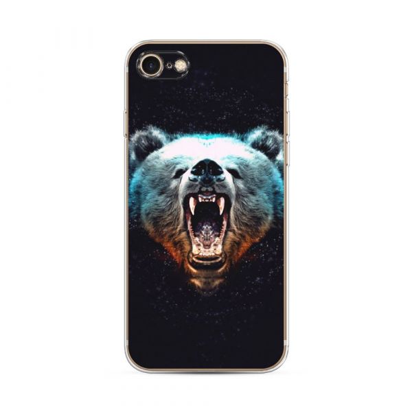 Silicone case Bear for iPhone 7