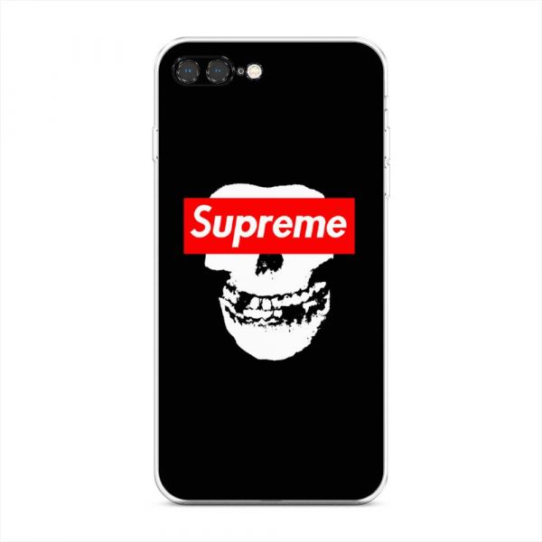 Supreme skull silicone case for iPhone 7 Plus