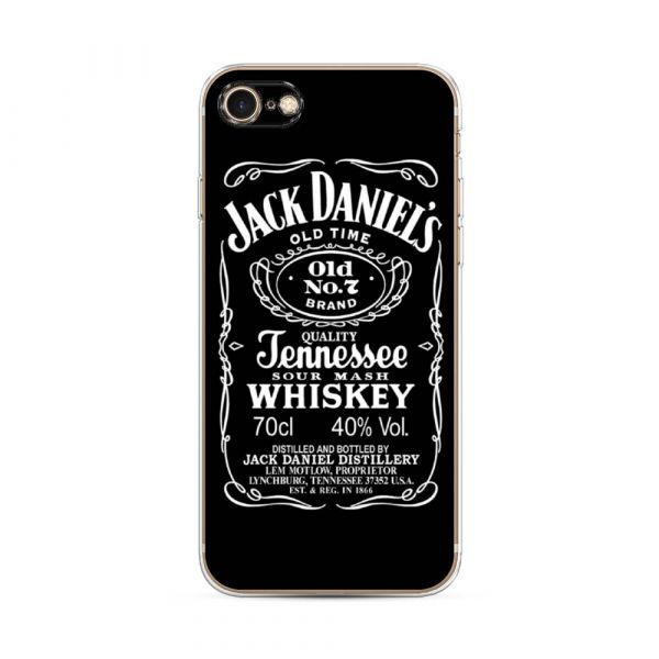 Jack Daniels silicone case for iPhone 8