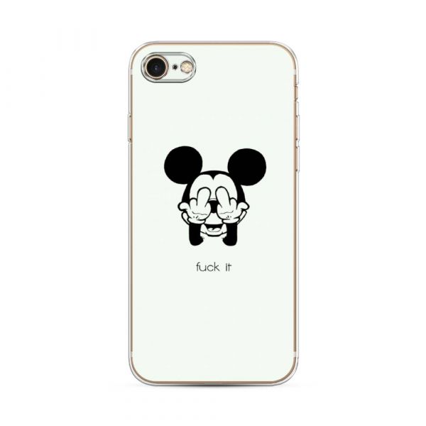 Mickey Fak Silicone Case for iPhone 8