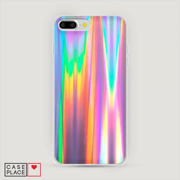 Holographic Case Plain for iPhone 8 Plus