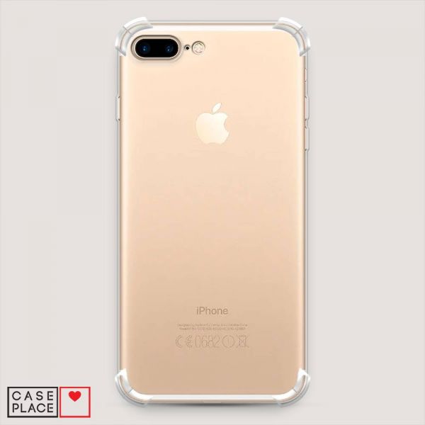 Shockproof Silicone Case Transparent for iPhone 8 Plus