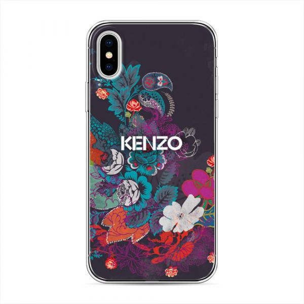 Kenzo Flower Silicone Case for iPhone X (10)