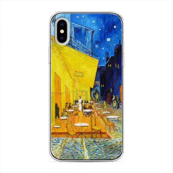 Van Gogh Yellow House Silicone Case for iPhone X (10)