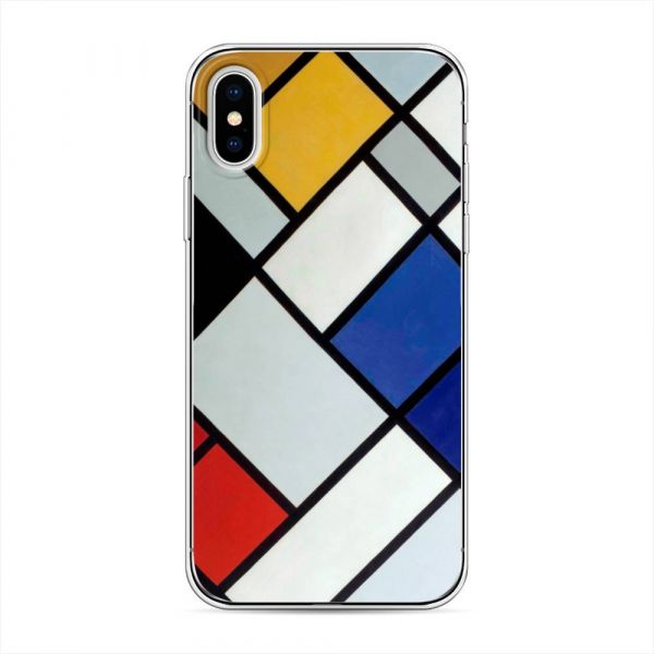 Mondrian silicone case for iPhone X (10)