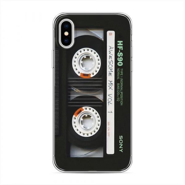 Silicone Cassette Case for iPhone X (10)