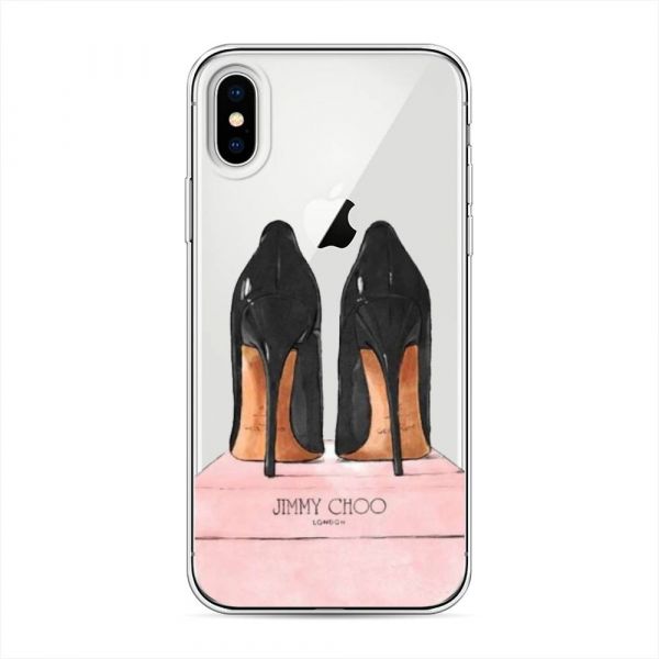 Jimmy Choo Shoes Silicone Case for iPhone X (10)
