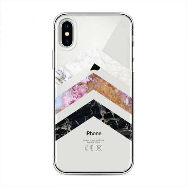 Silicone Case Three Stones for iPhone X (10)