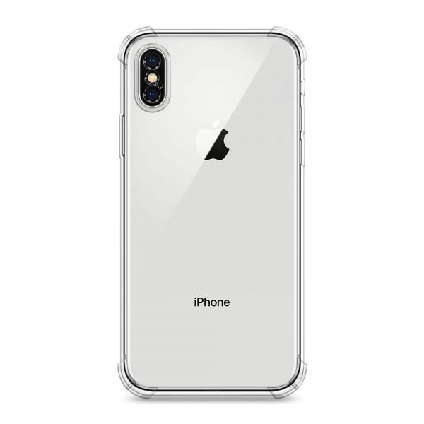 Shockproof Silicone Case Transparent for iPhone X (10)