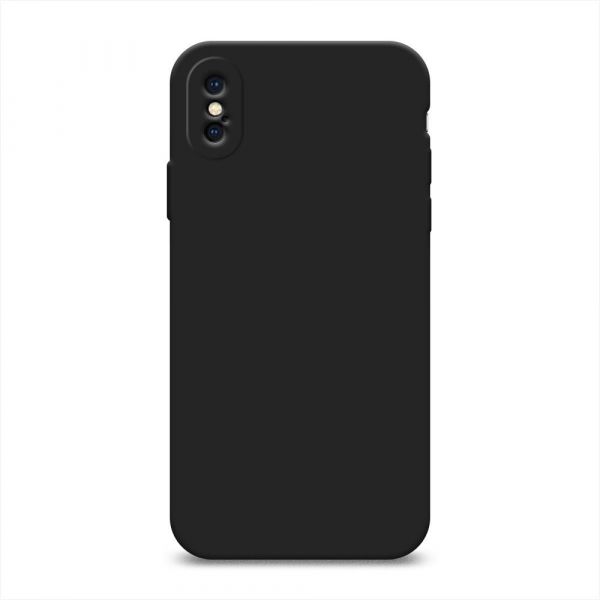 Plain Matte Silicone Case for iPhone X (10)