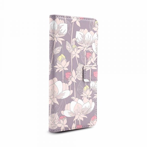 Flip case Floral background 26 book for iPhone X (10)