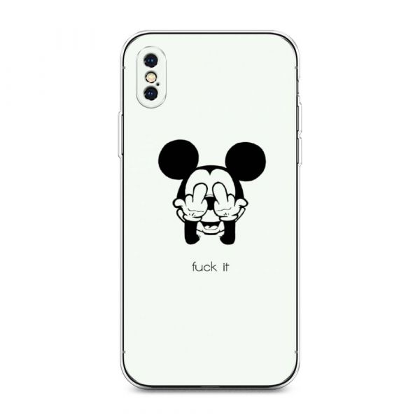 Mickey Fak Silicone Case for iPhone XS Max (10S Max)