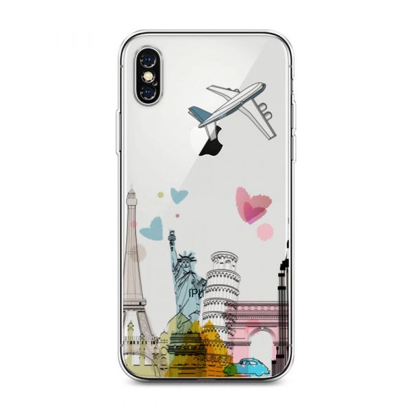 Airplane Travel Silicone Case for iPhone XS Max (10S Max)