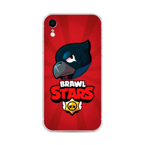 Crow Brawl Stars Silicone Case for iPhone XR (10R)