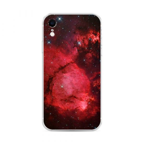 Silicone case Cosmos red for iPhone XR (10R)