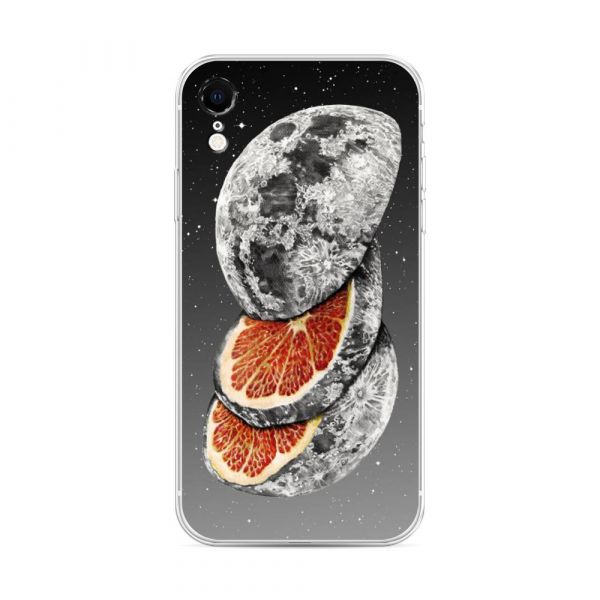 Grapefruit Art Silicone Case for iPhone XR (10R)