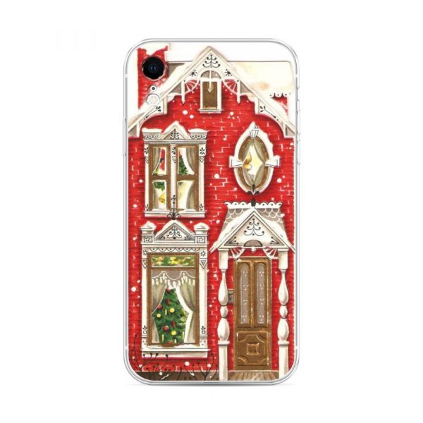 Gingerbread House Silicone Case for iPhone XR (10R)