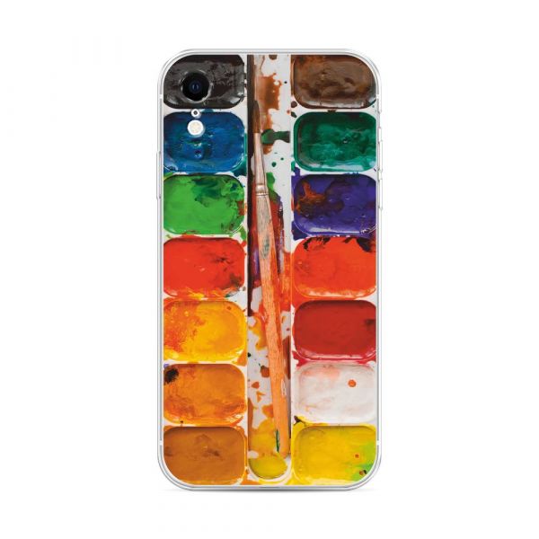 Watercolor Silicone Case for iPhone XR (10R)
