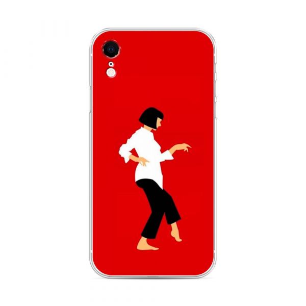 Pulp Fiction 1 Silicone Case for iPhone XR (10R)