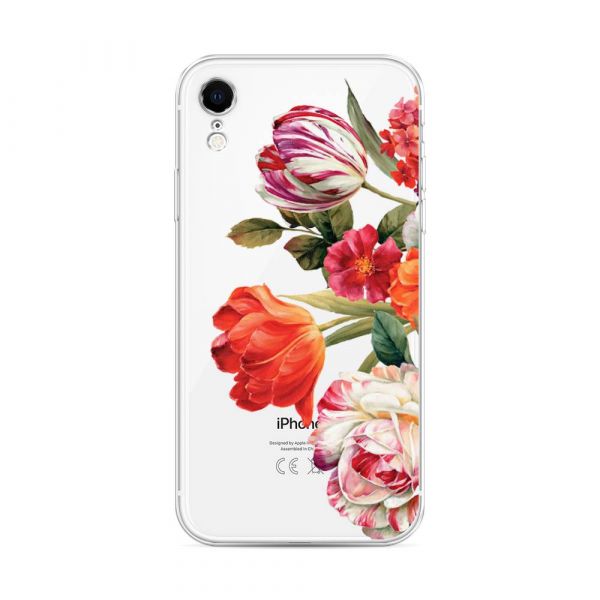 Silicone Case Spring Bouquet for iPhone XR (10R)