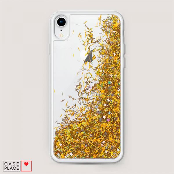 Plain Glitter Liquid Case for iPhone XR (10R)