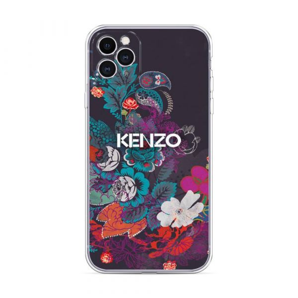 Kenzo silicone case in flowers for iPhone 11 Pro Max