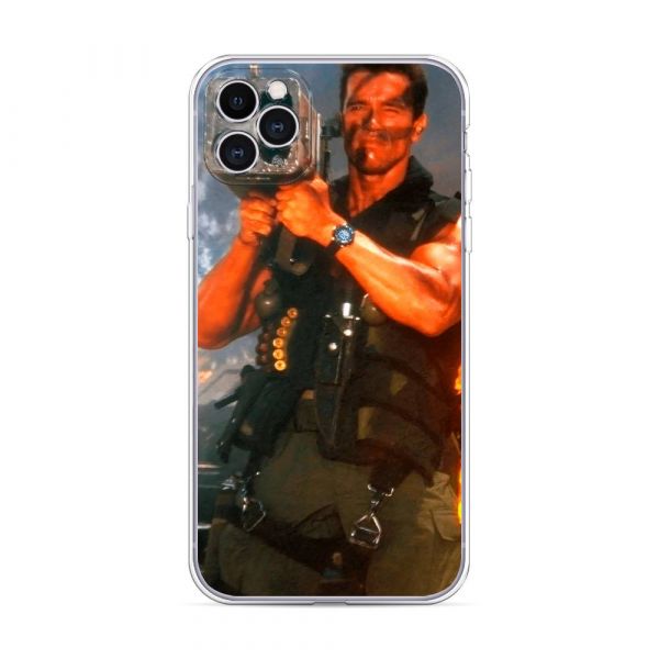 Arnold Schwarzenegger Bazooka Silicone Case for iPhone 11 Pro Max