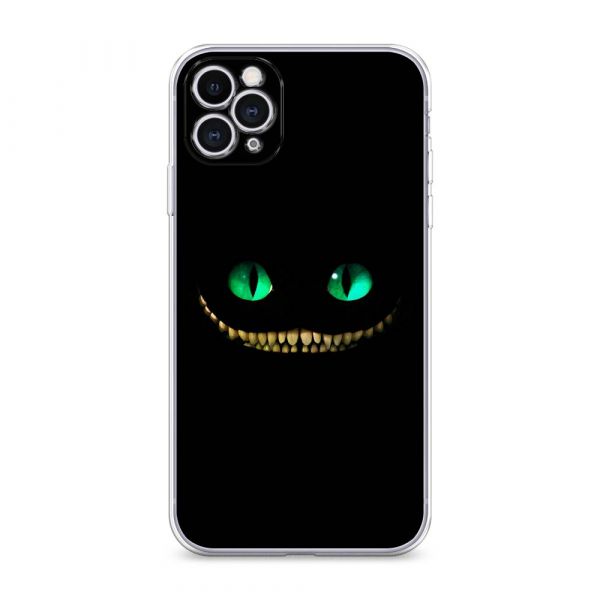 Silicone case Green-eyed Cheshire cat for iPhone 11 Pro