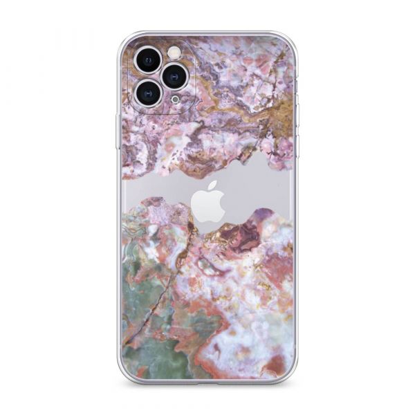 Marble Pattern Silicone Case for iPhone 11 Pro